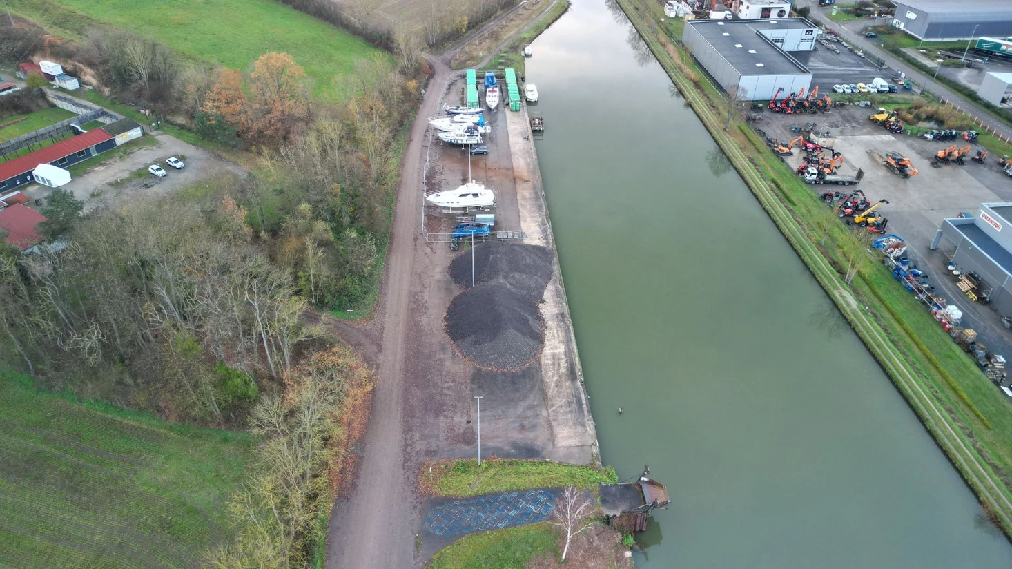 Vue du site M.B.H à Dettwiller